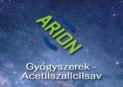 Gyógyszerek – Acetilszalicilsav