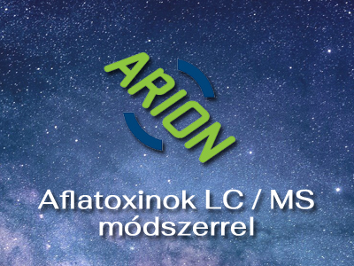Aflatoxinok LC/MS módszerrel