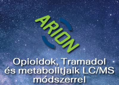 Opioidok, Tramadol és metabolitjaik LC/MS módszerrel