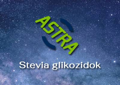 Stevia glikozidok